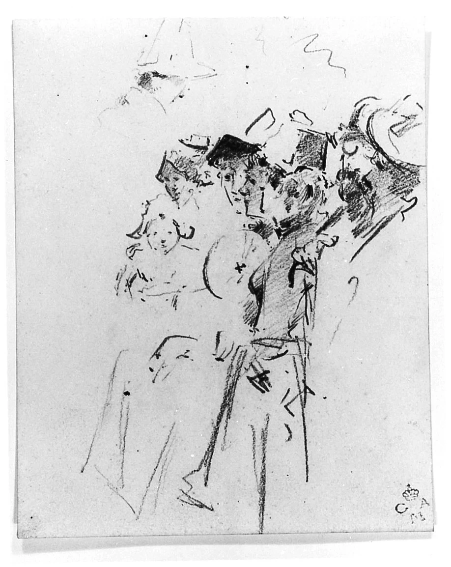 Figure femminili - Gallerie degli Uffizi, Gabinetto dei disegni e delle stampe, Firenze